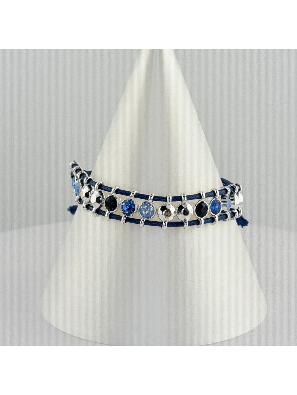 Bomb Party Single Stack Bracelet - on Silver Plating #196